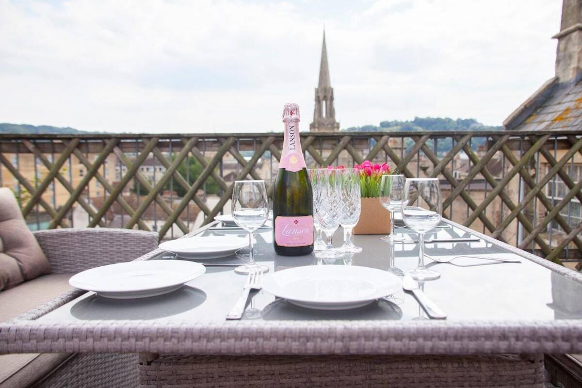 The Roof Terrace Maisonette - City Centre บาธ ภายนอก รูปภาพ