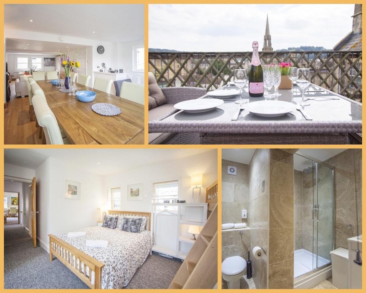 The Roof Terrace Maisonette - City Centre บาธ ภายนอก รูปภาพ
